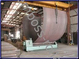 30 bis 45ft lange Stahlplatten-Rolle mit großem Durchmesser, Blatt-Rolle