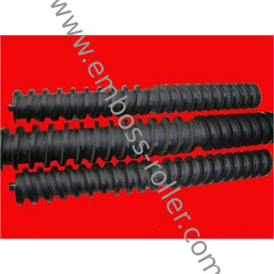 Le rouleau de rouleau d'ébonite de machines de développement de tissu pour le plastique, papier, vinyle, déjoue