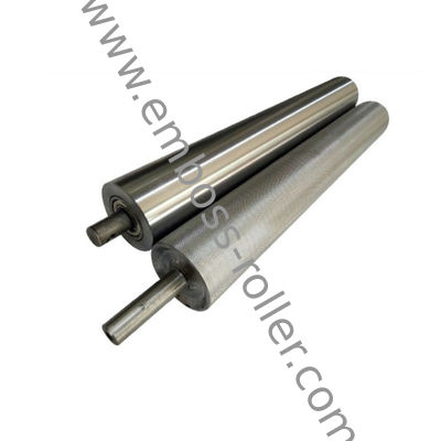 CNC que grava o rolo de gravação de couro de aço inoxidável