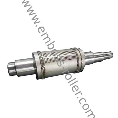 Dynamic Balance G2.5 Certified 42CrMo4 Forged Alloy Steel Embossing Roller for High-Speed 3000 RPM Applications