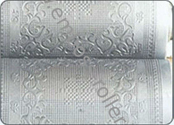 कपड़ा और कागज उत्कीर्णन पैटर्न के लिए स्टेनलेस स्टील एम्बॉसिंग रोलर