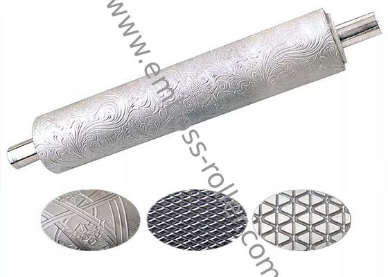 Dostosowany wałek do wytłaczania ze stalowym cylindrem do wytłaczania skóry