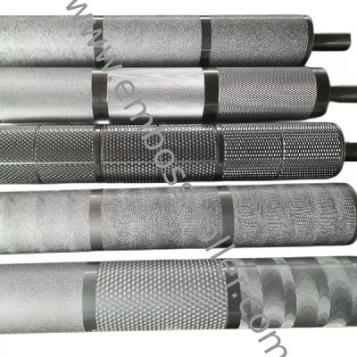 Roller Embossing Kulit Diameter Kustom dan Roller Tekstur Kulit Digunakan Untuk Ukuran dan Digunakan Untuk Pewarnaan