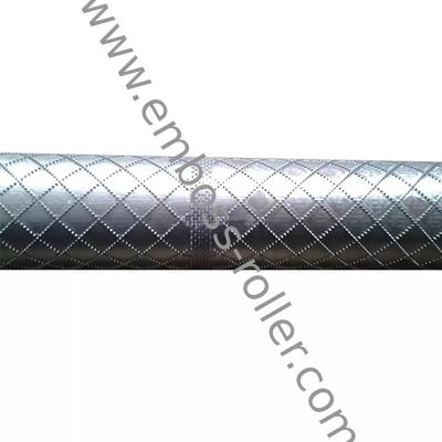 Stalowy wałek do tłoczenia o wysokiej odporności na zużycie do maszyny skórzanej