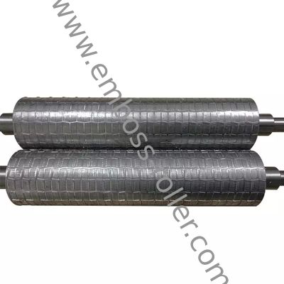स्टेनलेस स्टील मल्टी लेयर मेटल एम्बॉसिंग रोलर हाई वियर रेजिस्टेंस