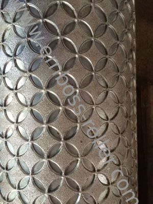 Anti - rodillo grabado en relieve corrosivo para el papel de empapelar/el plástico/la hoja, rollo de grabación en relieve de cuero