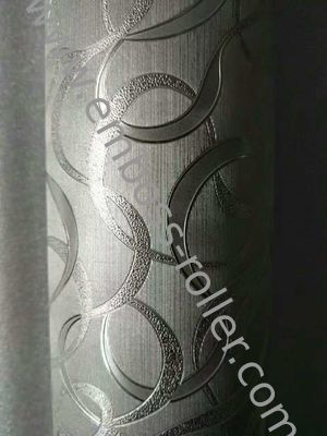 Anti - rodillo grabado en relieve corrosivo para el papel de empapelar/el plástico/la hoja, rollo de grabación en relieve de cuero