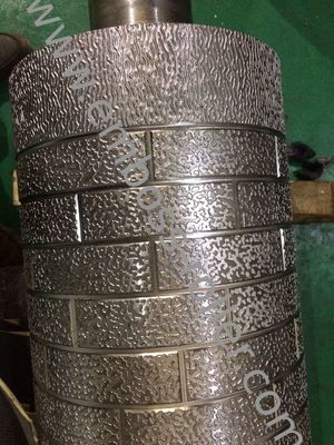 El rodillo estampador de cuero del estándar internacional, rodillo de la alfombra del PVC para modificado para requisitos particulares graba el modelo