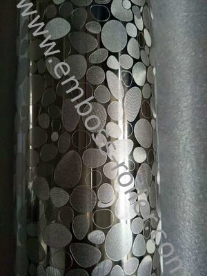 Anti - rodillo grabado en relieve corrosivo para el papel de empapelar/el plástico/la hoja, rollo de grabación en relieve de cuero