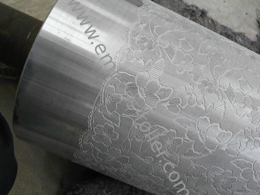 গ্র্যাভর প্রিন্টিংয়ের জন্য শস্য প্যাটার্ন রোলার এম্বেসিং, এমবসিং সিলিন্ডার