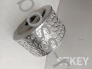 Metallic Steel Embossing Roller With 45# Seamless Pipe , Knurling Roller