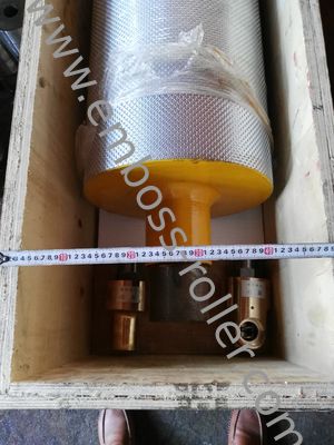 Aluminiumfoliedocument het In reliëf maken Rol Waterkoelingstype