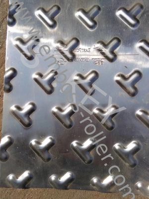 Wałek do wytłaczania stali o wysokiej precyzji do maszyny do skóry