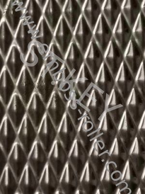 Wałek do wytłaczania stali o wysokiej precyzji do maszyny do skóry