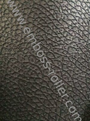 Laser Engraved Heavy-Duty Leather Embossing Roller with HV1100/HRC62 Hardness and Customizable Size