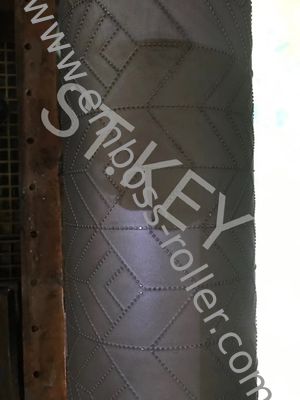 Stalowy wałek ultradźwiękowy, wałek do szycia, wzór wałka ultradźwiękowego