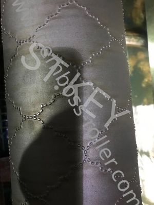 Stalowy wałek ultradźwiękowy, wałek do szycia, wzór wałka ultradźwiękowego