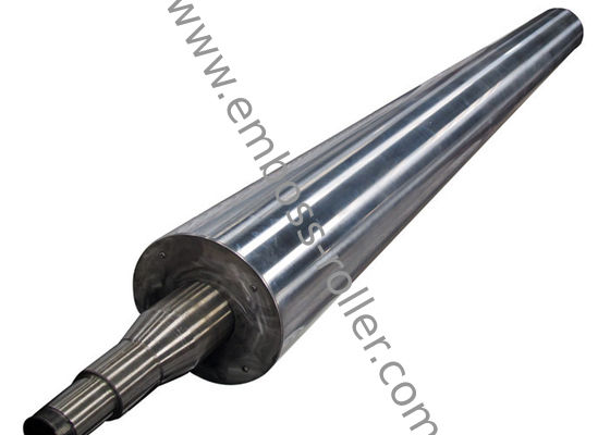 ลูกกลิ้งเหล็กอุตสาหกรรมแบบกำหนดเองสำหรับฟิล์มสายการผลิตกระดาษ