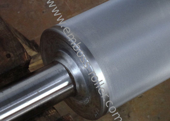 Chrome überzog Anilox-Rollen in den Flexo-Druck-Maschinerie-Teilen, prägeartige Rolle