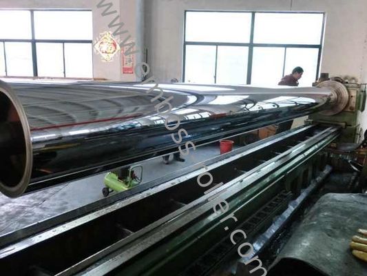 تخصيص كبير الحجم مرآة النقش الأسطوانة لآلة طلاء القماش