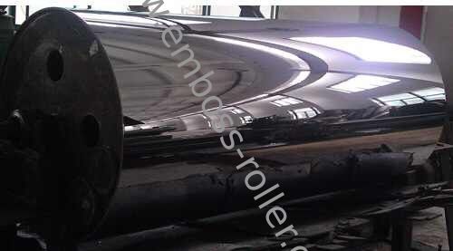 تخصيص كبير الحجم مرآة النقش الأسطوانة لآلة طلاء القماش