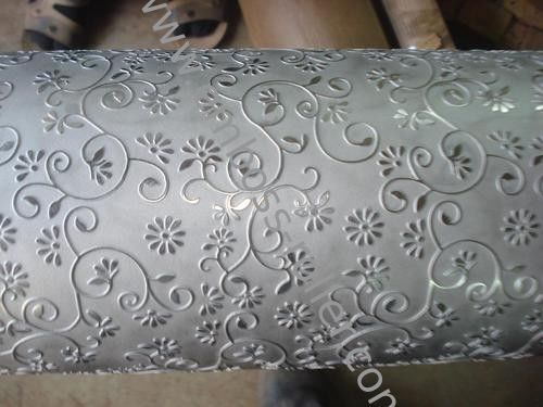 El rodillo estampador de cuero del estándar internacional, rodillo de la alfombra del PVC para modificado para requisitos particulares graba el modelo