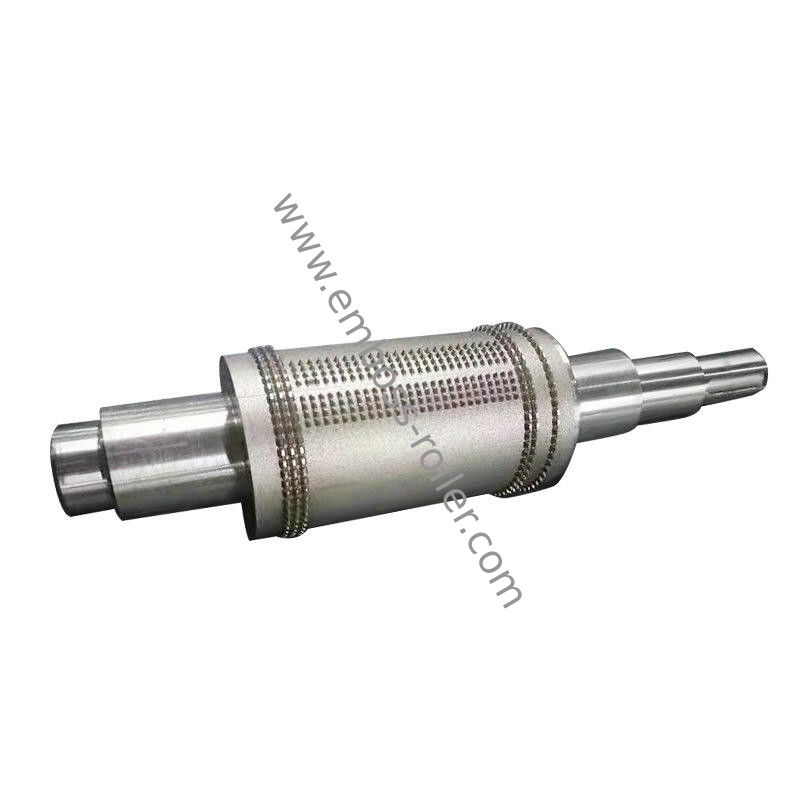 Dynamic Balance G2.5 Certified 42CrMo4 Forged Alloy Steel Embossing Roller for High-Speed 3000 RPM Applications