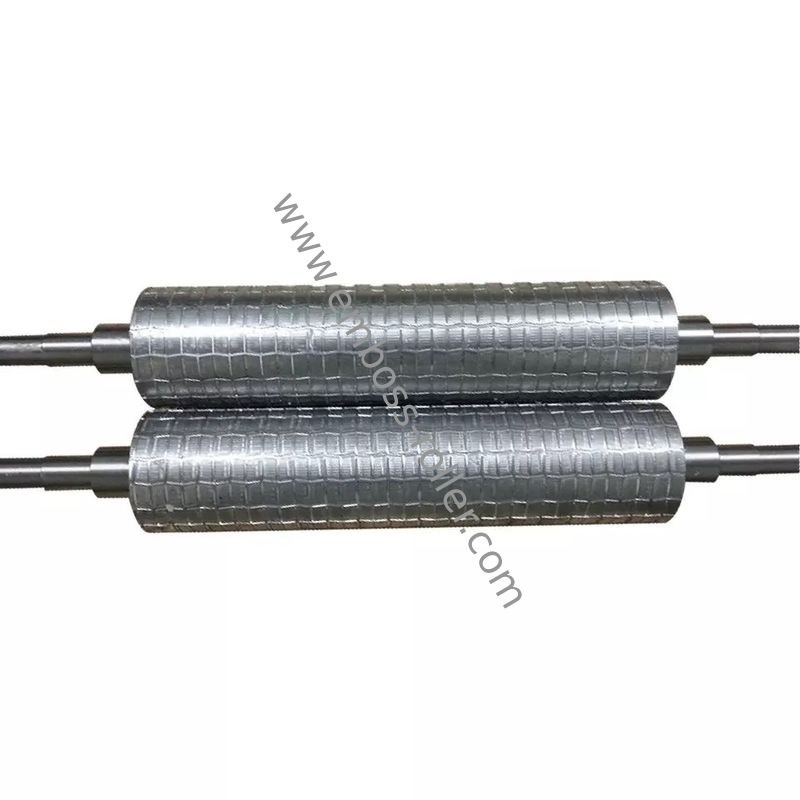 Rouleau de moule de gaufrage de cylindre Rouleau de coupe de dentelle à ultrasons