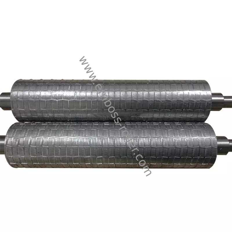 स्टेनलेस स्टील मल्टी लेयर मेटल एम्बॉसिंग रोलर हाई वियर रेजिस्टेंस
