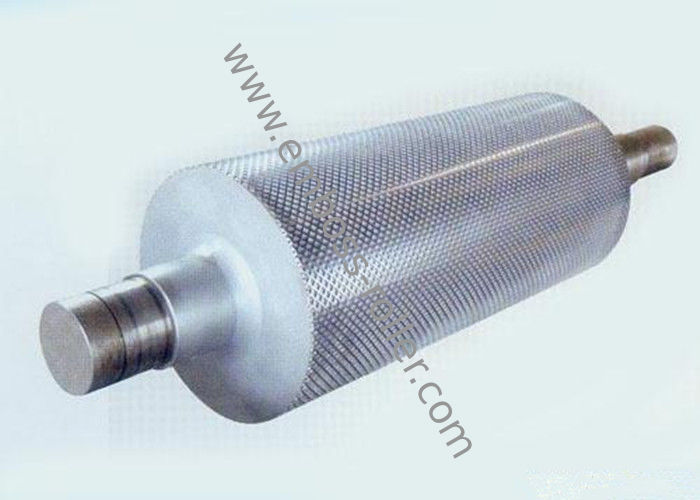 CNC Machined Seamless Alloy Steel Embossing Roller with Precision Concentricity for Custom OEM Engraving