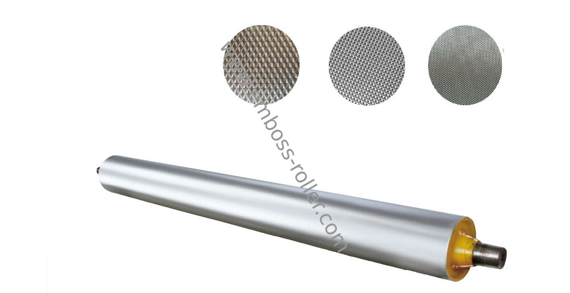 반대로 - 텅스텐 탄화물 가죽 기계장치를 위한 물결 모양 Anilox 롤러를 소모시키기