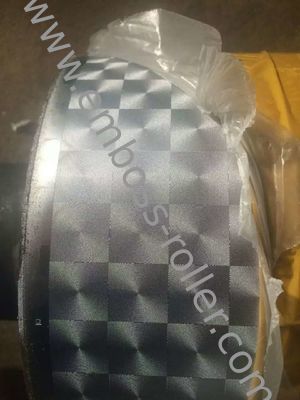 Lasergravierter Embossing-Roller für gepresstes Gewebe und Leder