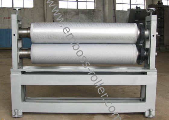 CE Disetujui Chrome Plating Metal Embossing Roller